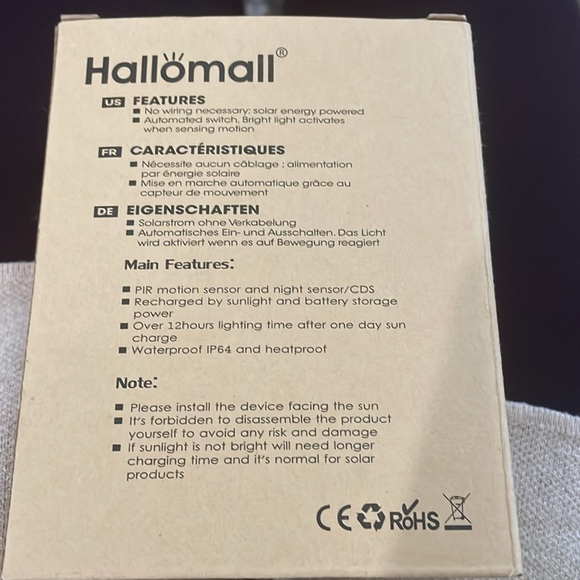 LED light sensor NIB - Picture 2 of 4